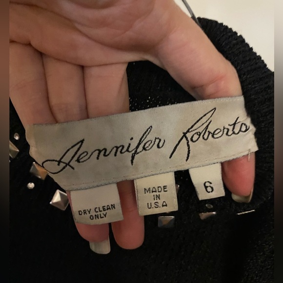 Vintage 80s Jennifer Robert’s sweater size 6 - Picture 3 of 4